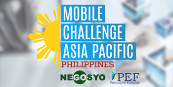 Go Negosyo – Peace and Equity Foundation’s South East Asia Mobile App Challenge